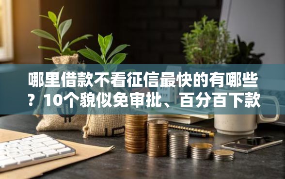 哪里借款不看征信最快的有哪些?10个貌似免审批、百分百下款无视黑白户网贷合集 哪里借款不看征信最快的有哪些?10个貌似免审批、百分百下款无视黑白户网贷合集