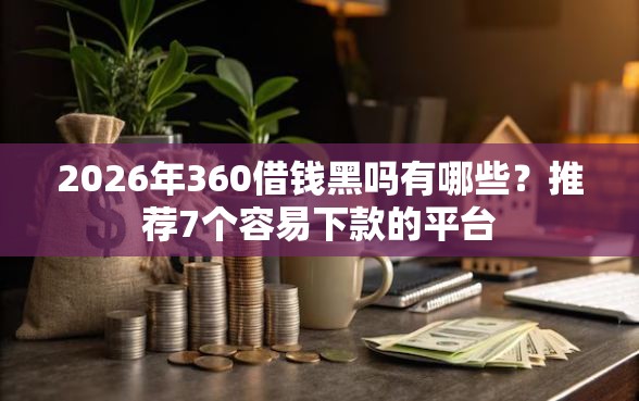 2026年360借钱黑吗有哪些？推荐7个容易下款的平台