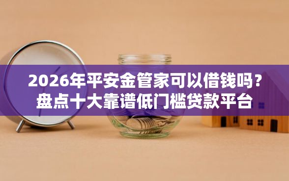 2026年平安金管家可以借钱吗?盘点十大靠谱低门槛贷款平台 2026年平安金管家可以借钱吗?盘点十大靠谱低门槛贷款平台