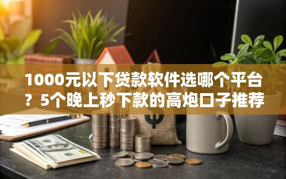 1000元以下贷款软件选哪个平台？5个晚上秒下款的高炮口子推荐