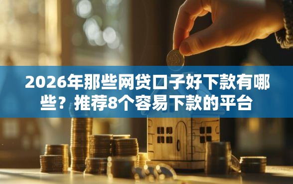 2026年那些网贷口子好下款有哪些？推荐8个容易下款的平台