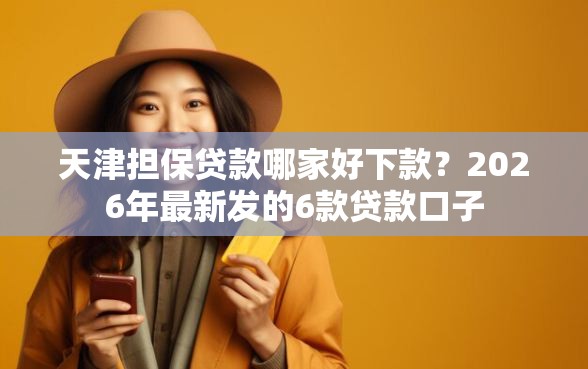 天津担保贷款哪家好下款？2026年最新发的6款贷款口子