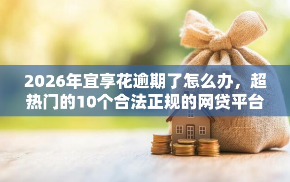 2026年宜享花逾期了怎么办，超热门的10个合法正规的网贷平台推荐
