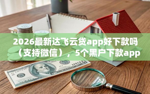 2026最新达飞云贷app好下款吗（支持微信），5个黑户下款app无私分享