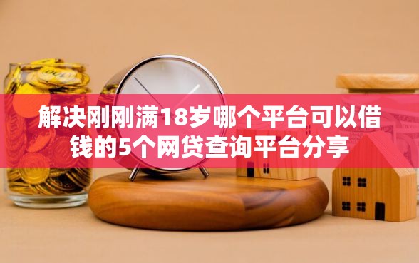 解决刚刚满18岁哪个平台可以借钱的5个网贷查询平台分享