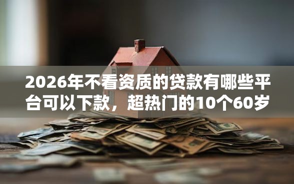 2026年不看资质的贷款有哪些平台可以下款，超热门的10个60岁到65岁借款平台推荐