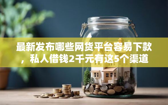 最新发布哪些网货平台容易下款，私人借钱2千元有这5个渠道