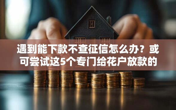 遇到能下款不查征信怎么办？或可尝试这5个专门给花户放款的平台