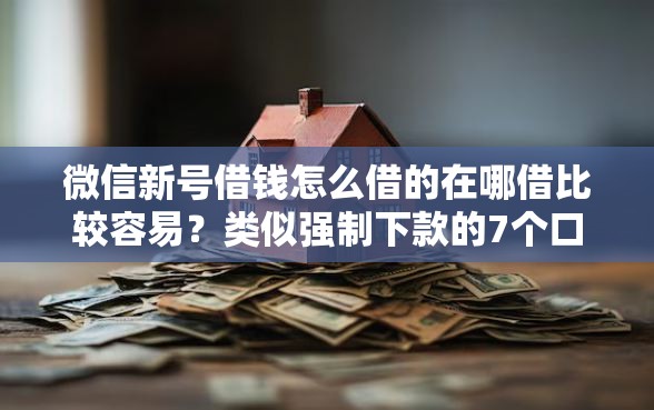 微信新号借钱怎么借的在哪借比较容易?类似强制下款的7个口子参考 微信新号借钱怎么借的在哪借比较容易?类似强制下款的7个口子参考