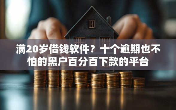满20岁借钱软件？十个逾期也不怕的黑户百分百下款的平台