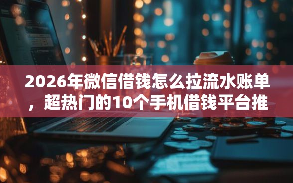 2026年微信借钱怎么拉流水账单,超热门的10个手机借钱平台推荐 2026年微信借钱怎么拉流水账单,超热门的10个手机借钱平台推荐