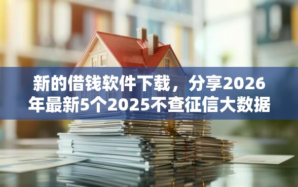 新的借钱软件下载，分享2026年最新5个2025不查征信大数据百分百下款的平台