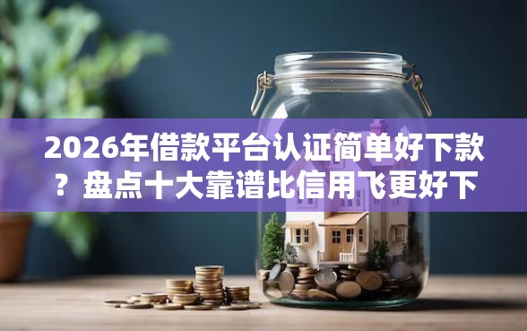 2026年借款平台认证简单好下款？盘点十大靠谱比信用飞更好下款的口子
