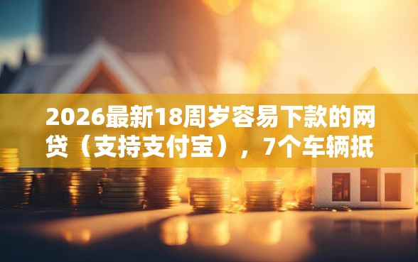 2026最新18周岁容易下款的网贷（支持支付宝），7个车辆抵押贷款正规平台无私分享