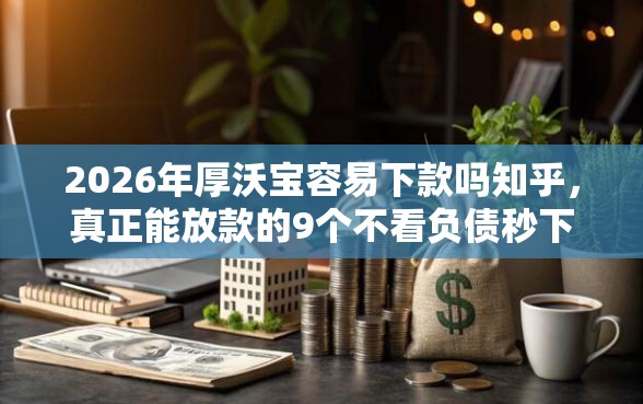 2026年厚沃宝容易下款吗知乎，真正能放款的9个不看负债秒下款的网贷软件推荐