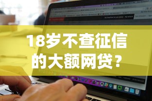 18岁不查征信的大额网贷？这5个征信黑查询多网贷多负债高还能百分百下款的可以试试