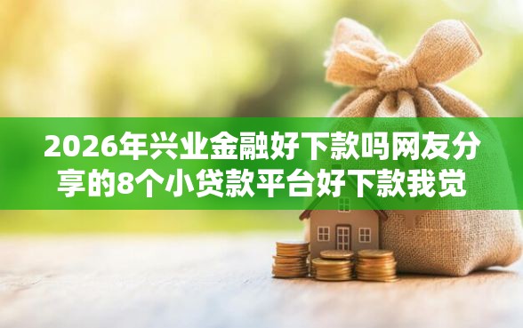 2026年兴业金融好下款吗网友分享的8个小贷款平台好下款我觉得不错！