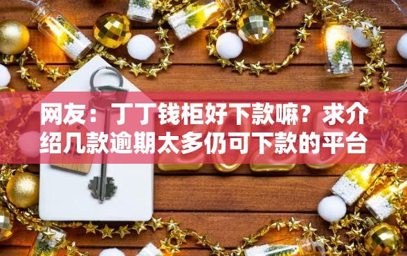 网友：丁丁钱柜好下款嘛？求介绍几款逾期太多仍可下款的平台