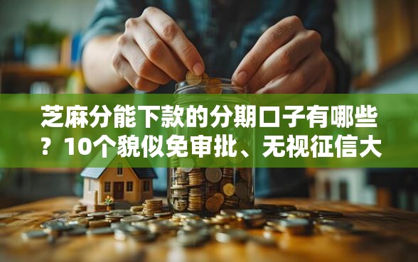 芝麻分能下款的分期口子有哪些？10个貌似免审批、无视征信大数据当前逾期下款的口子合集