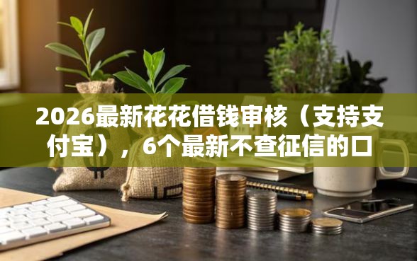 2026最新花花借钱审核（支持支付宝），6个最新不查征信的口子无私分享