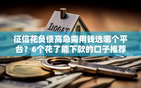 征信花负债高急需用钱选哪个平台？6个花了能下款的口子推荐