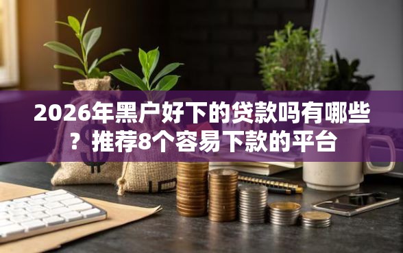 2026年黑户好下的贷款吗有哪些？推荐8个容易下款的平台