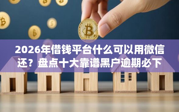 2026年借钱平台什么可以用微信还？盘点十大靠谱黑户逾期必下网贷app名单
