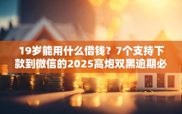 19岁能用什么借钱?7个支持下款到微信的2025高炮双黑逾期必下款口子 19岁能用什么借钱?7个支持下款到微信的2025高炮双黑逾期必下款口子