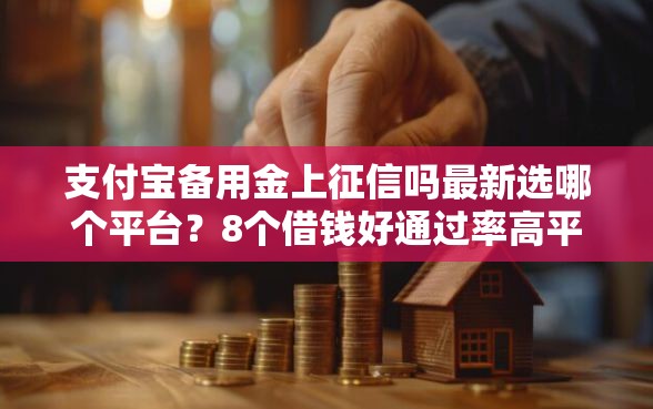 支付宝备用金上征信吗最新选哪个平台？8个借钱好通过率高平台推荐