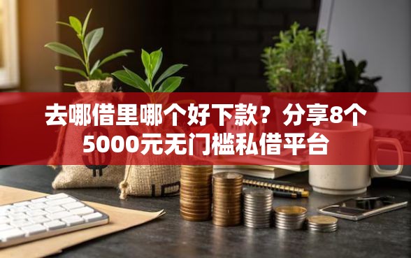 去哪借里哪个好下款？分享8个5000元无门槛私借平台