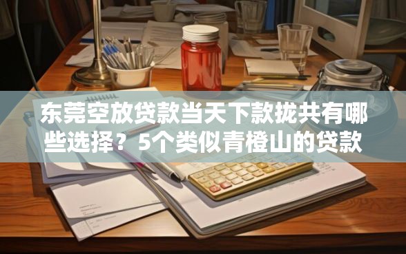 东莞空放贷款当天下款拢共有哪些选择？5个类似青橙山的贷款平台详解