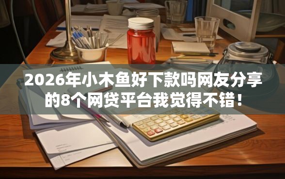 2026年小木鱼好下款吗网友分享的8个网贷平台我觉得不错！