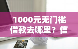 1000元无门槛借款去哪里？信用卡未核发是被拒了吗看这7个平台