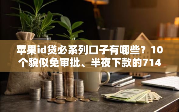 苹果id贷必系列口子有哪些？10个貌似免审批、半夜下款的714口子合集