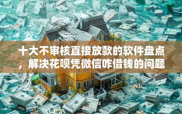 十大不审核直接放款的软件盘点，解决花呗凭微信咋借钱的问题