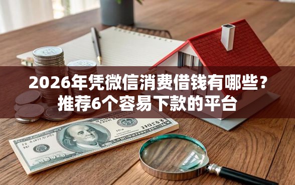 2026年凭微信消费借钱有哪些?推荐6个容易下款的平台 2026年凭微信消费借钱有哪些?推荐6个容易下款的平台