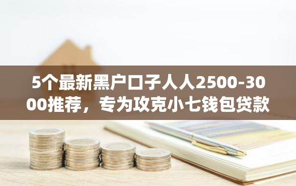 5个最新黑户口子人人2500-3000推荐，专为攻克小七钱包贷款超市app下载难题