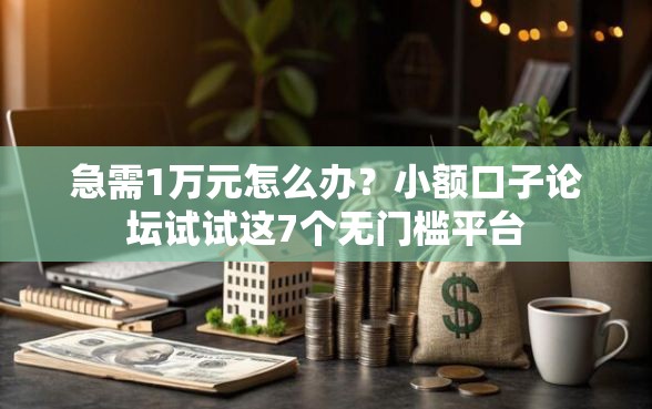 急需1万元怎么办？小额口子论坛试试这7个无门槛平台