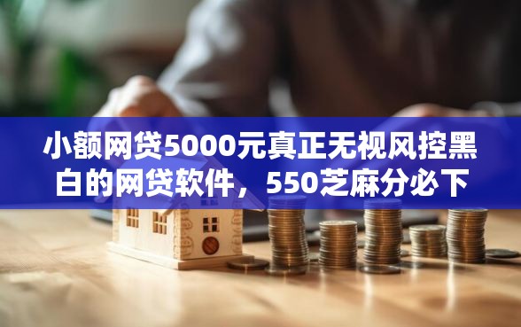 小额网贷5000元真正无视风控黑白的网贷软件，550芝麻分必下的口子的5个平台介绍