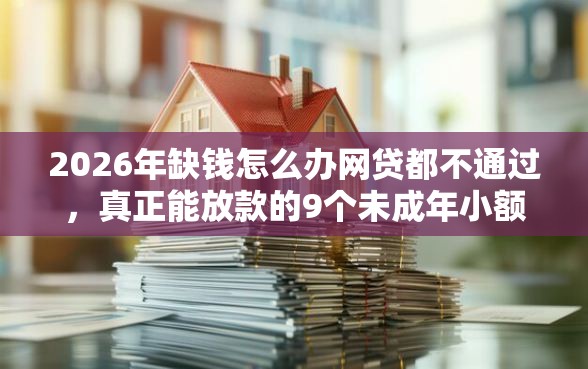 2026年缺钱怎么办网贷都不通过，真正能放款的9个未成年小额贷款平台推荐