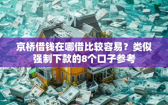 京桥借钱在哪借比较容易？类似强制下款的8个口子参考
