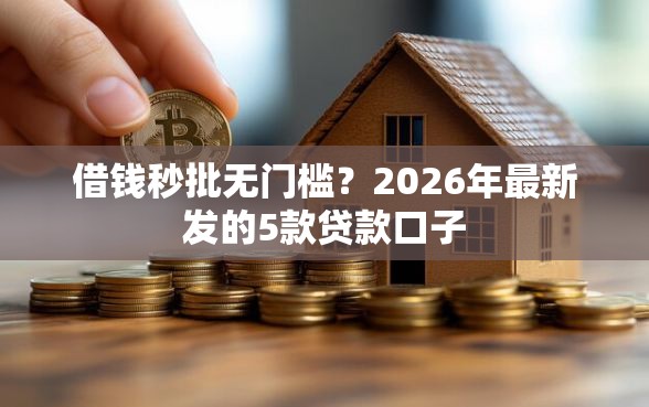 借钱秒批无门槛？2026年最新发的5款贷款口子