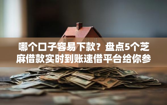 哪个口子容易下款？盘点5个芝麻借款实时到账速借平台给你参考