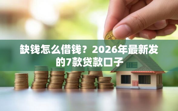 缺钱怎么借钱?2026年最新发的7款贷款口子 缺钱怎么借钱?2026年最新发的7款贷款口子