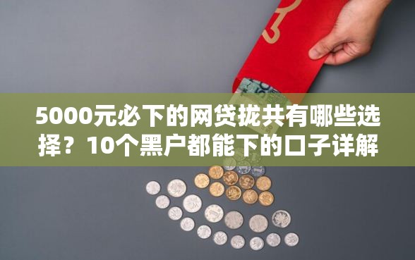 5000元必下的网贷拢共有哪些选择？10个黑户都能下的口子详解