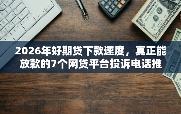 2026年好期贷下款速度，真正能放款的7个网贷平台投诉电话推荐