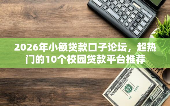 2026年小额贷款口子论坛,超热门的10个校园贷款平台推荐 2026年小额贷款口子论坛,超热门的10个校园贷款平台推荐