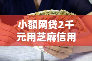 小额网贷2千元用芝麻信用贷款的平台,什么贷款软件安全利息低可靠的7个平台介绍 小额网贷2千元用芝麻信用贷款的平台,什么贷款软件安全利息低可靠的7个平台介绍