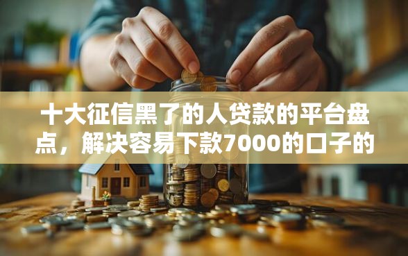 十大征信黑了的人贷款的平台盘点,解决容易下款7000的口子的问题 十大征信黑了的人贷款的平台盘点,解决容易下款7000的口子的问题