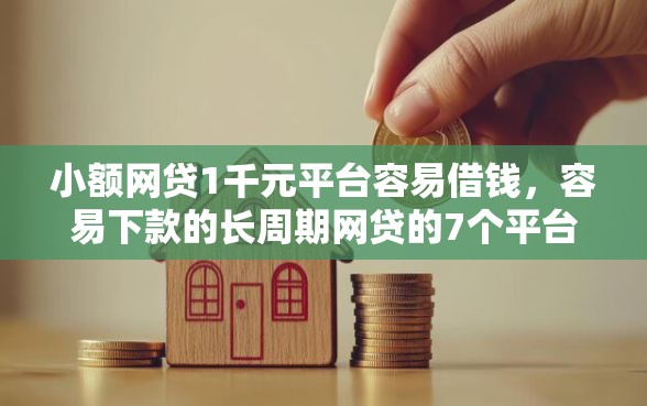 小额网贷1千元平台容易借钱，容易下款的长周期网贷的7个平台介绍